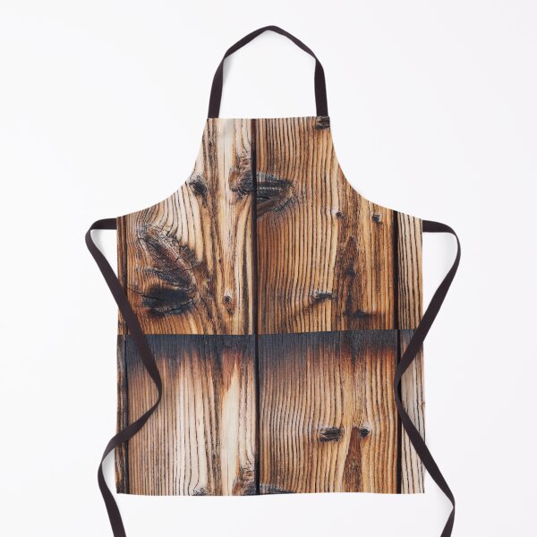 Item preview, Rustic Burnt Edge Timber Wood Planks with Deep Grain Texture designed and sold by NorthWild.