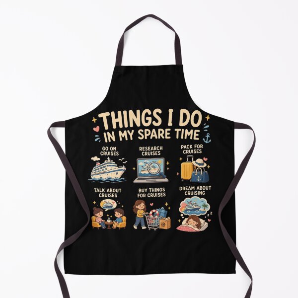 Item preview, Funny Things I Do in My Spare Time For Cruising, Cruise Obsession, Funny Cruise Lover Gift, Cruising designed and sold by Sprinkle12345.