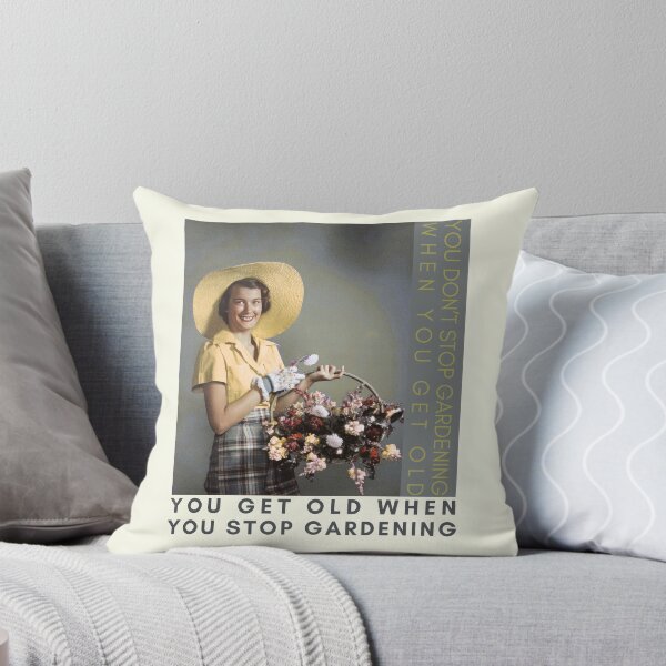 Item preview, Getting old as a gardener designed and sold by poppy-seed-art.