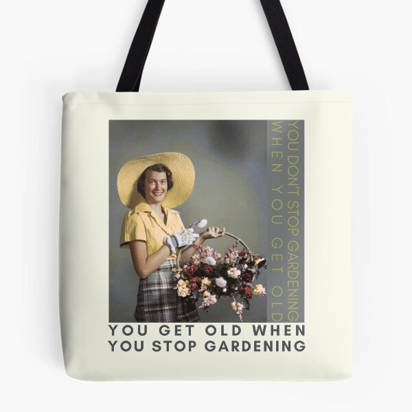 Item preview, Getting old as a gardener designed and sold by poppy-seed-art.