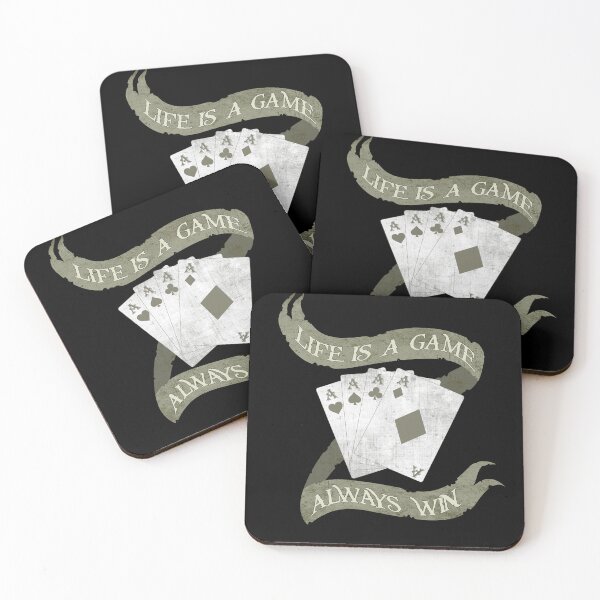 Item preview, Life Is A Game Always Win Four Aces designed and sold by spellmadebylee.