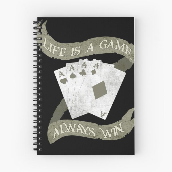 Item preview, Life Is A Game Always Win Four Aces designed and sold by spellmadebylee.