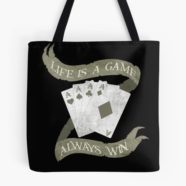 Item preview, Life Is A Game Always Win Four Aces designed and sold by spellmadebylee.