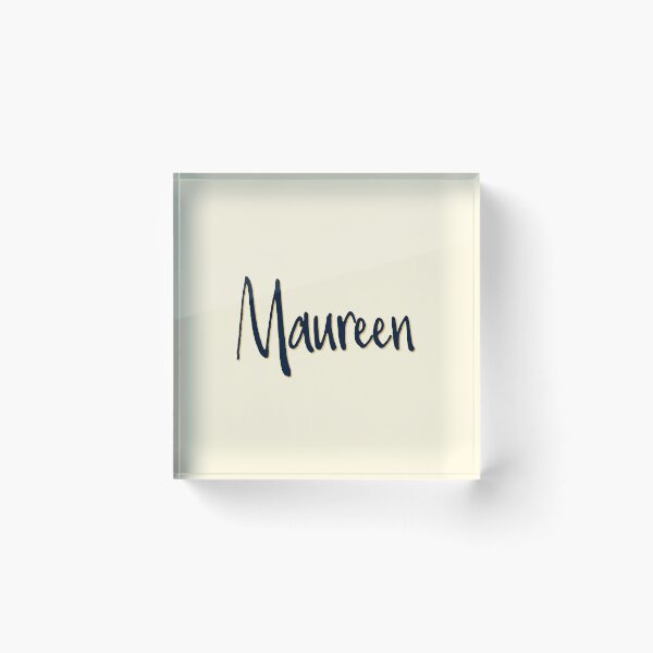 Item preview, MAUREEN personalized type design designed and sold by CharlottePlaceArt.