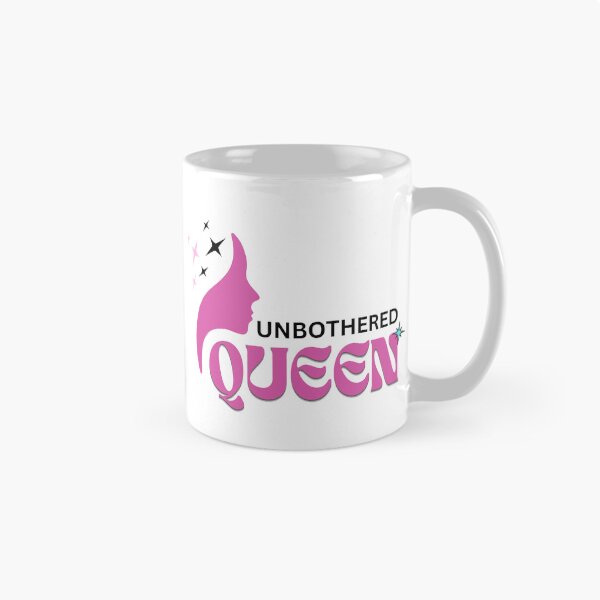 Item preview, Unbothered Queen – Confident & Empowered Typography Design designed and sold by RteesStudio.