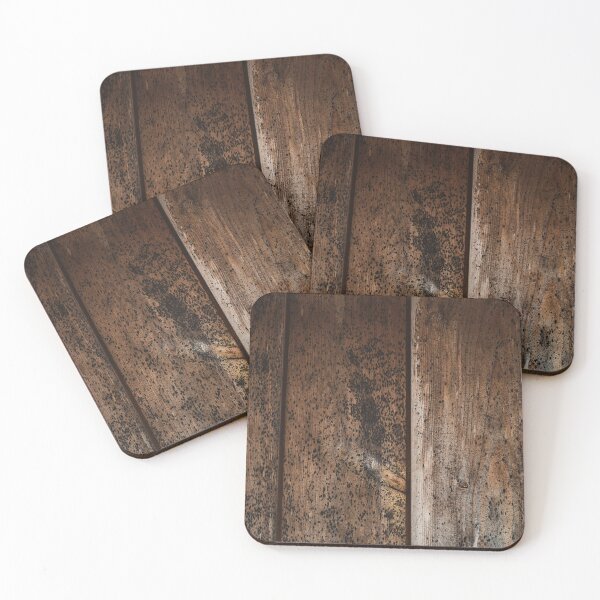 Item preview, Rustic Aged Timber Wood Planks with Gray-White Knots and Grain designed and sold by NorthWild.