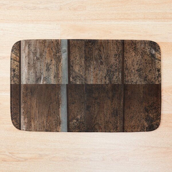 Item preview, Rustic Aged Timber Wood Planks with Gray-White Knots and Grain designed and sold by NorthWild.