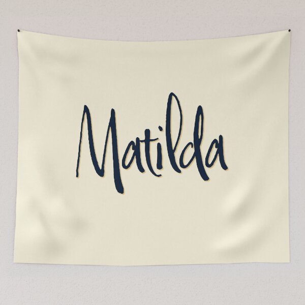 Item preview, MATILDA personalized type design designed and sold by CharlottePlaceArt.