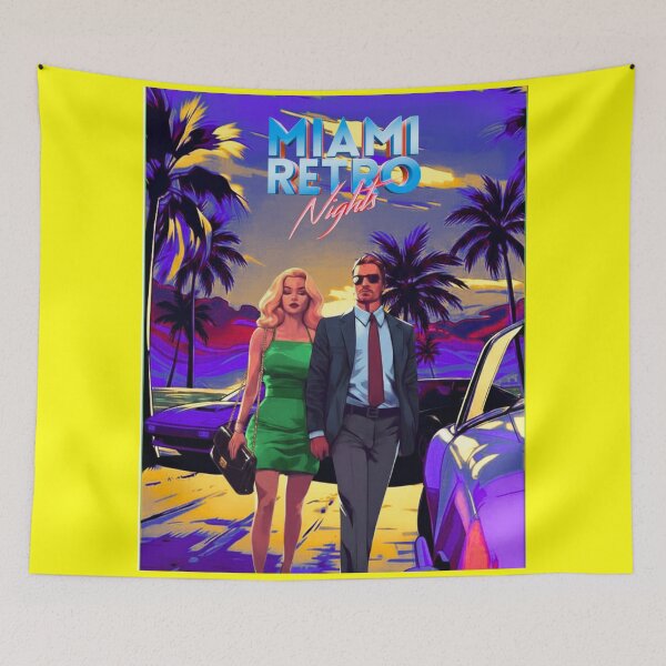 Item preview, MIAMI RETRO NIGHTS designed and sold by charlesjewel.