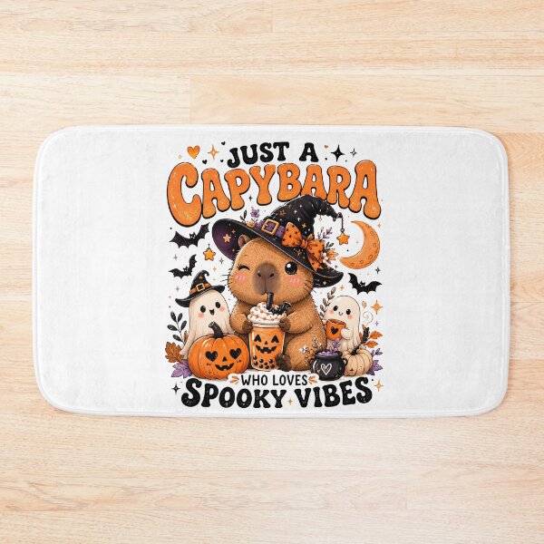 Item preview, Just a capybara who loves spooky vibes designed and sold by Sixtinebzh.