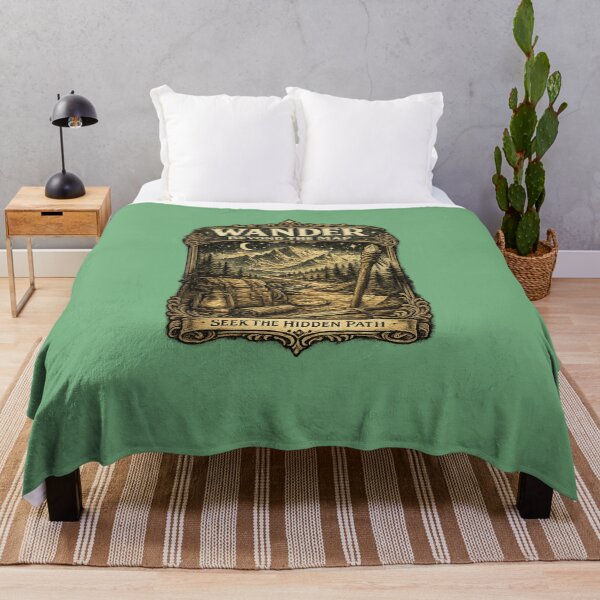 Item preview, Vintage Wander Beyond the Map Adventure Hiking Nature Retro Graphic T-Shirt designed and sold by Artbysarmina.