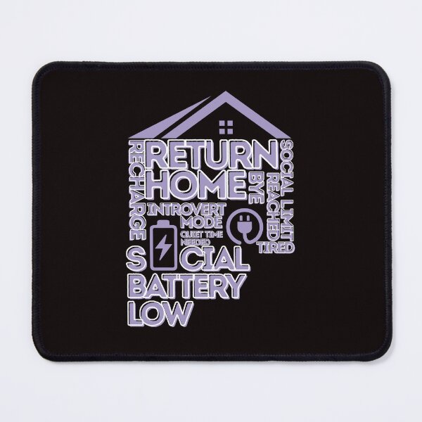 Item preview, SOCIAL BATTERY LOW designed and sold by RteesStudio.