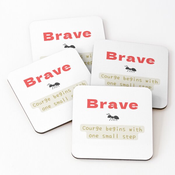 Item preview, Brave-Courge begins with one small step designed and sold by miho-anshin.
