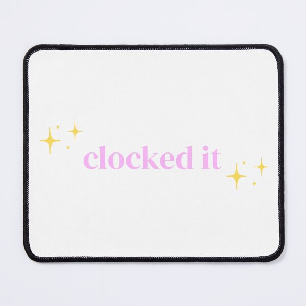 Item preview, Clocked It (Sparkle) designed and sold by PrettiPrintts.