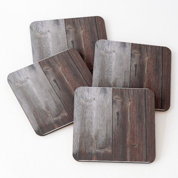 Item preview, Rustic Weathered Silver Gray and Red Mahogany Timber Planks designed and sold by NorthWild.