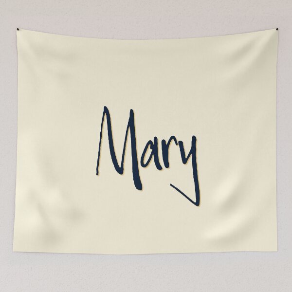 Artikelvorschau, MARY personalisiertes Schriftartdesign entworfen und verkauft von CharlottePlaceArt.