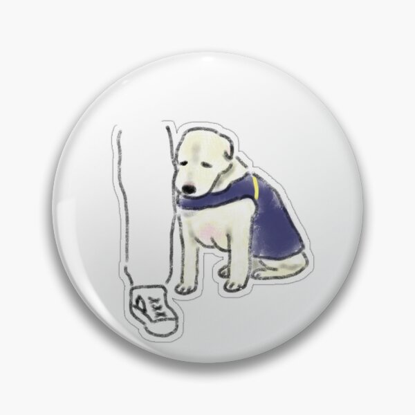 Item preview, Cute Dog Leaning On Owner Leg Illustration designed and sold by raun.draw.