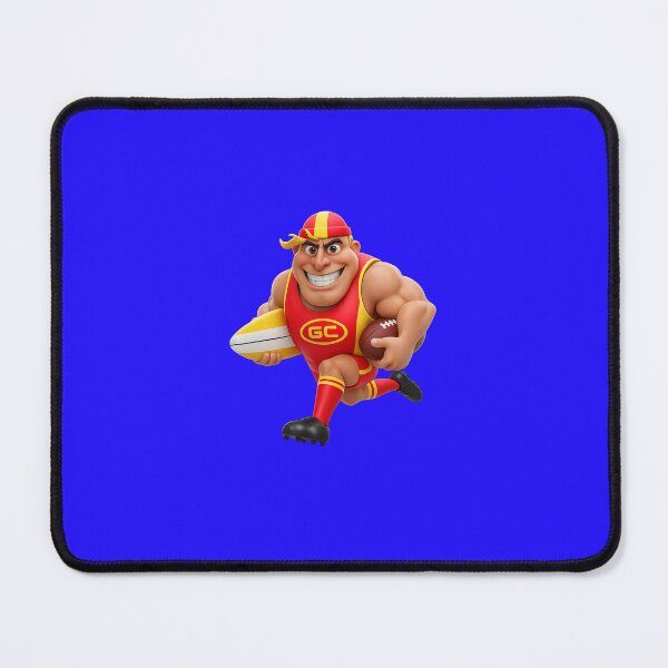 Item preview, Gold Coast Suns AFL Mascot Logo Classic Vintage Design designed and sold by Luke Foran Sports Art.