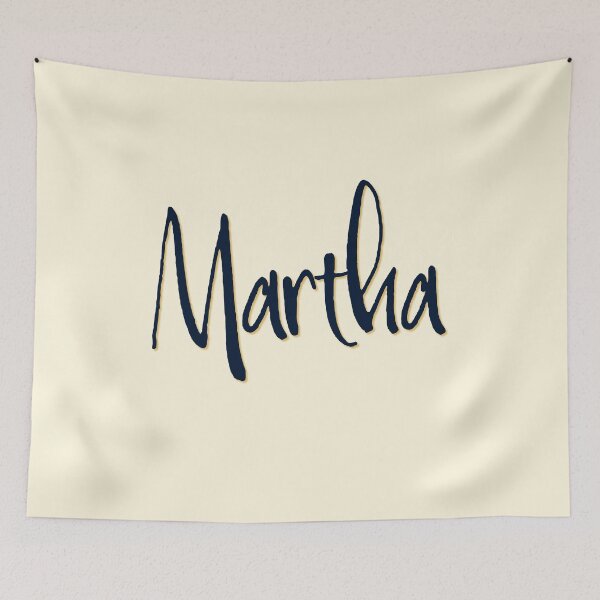 Item preview, MARTHA personalized type design designed and sold by CharlottePlaceArt.