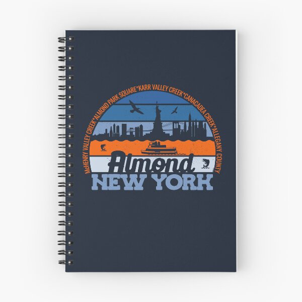 Item preview, Almond New York Sunset Retro Vintage Local Pride Logo designed and sold by CRHPOD20.