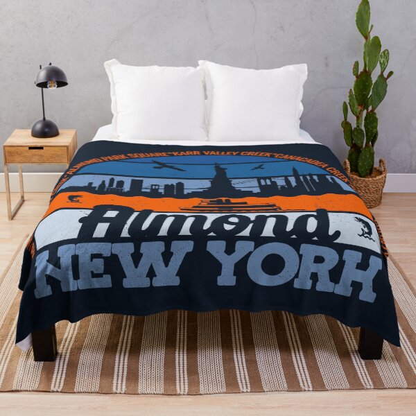Item preview, Almond New York Sunset Retro Vintage Local Pride Logo designed and sold by CRHPOD20.