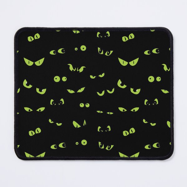Item preview, Green Evil Eyes Pattern designed and sold by calypso-designs.