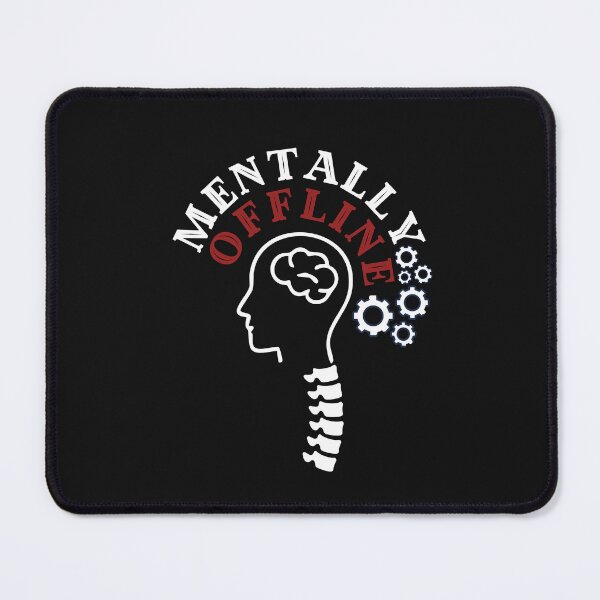 Item preview, Mentally Offline Introvert T-Shirt designed and sold by RteesStudio.