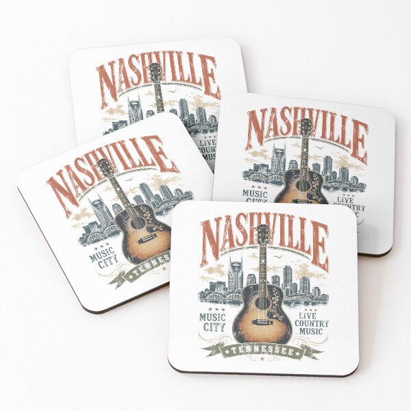Item preview, Nashville Tennessee vintage country music guitar designed and sold by Sixtinebzh.