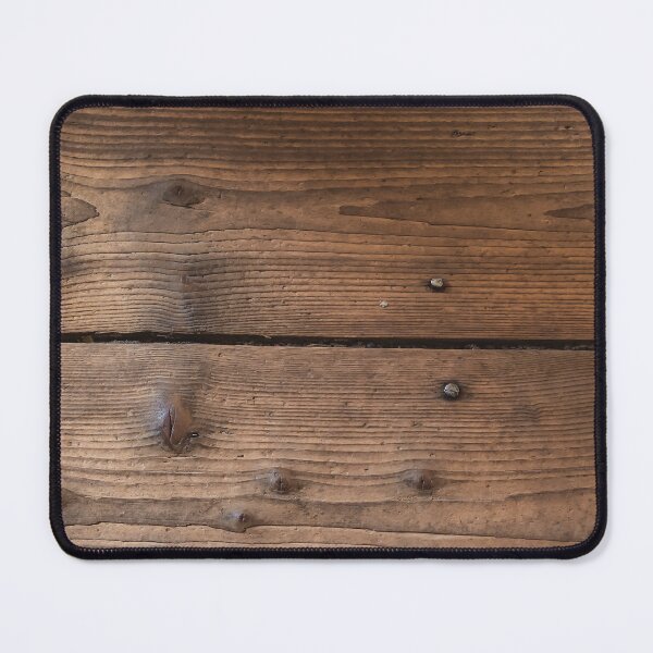 Item preview, Rustic Warm Oak Timber Planks with Vintage Nails and Knots designed and sold by NorthWild.