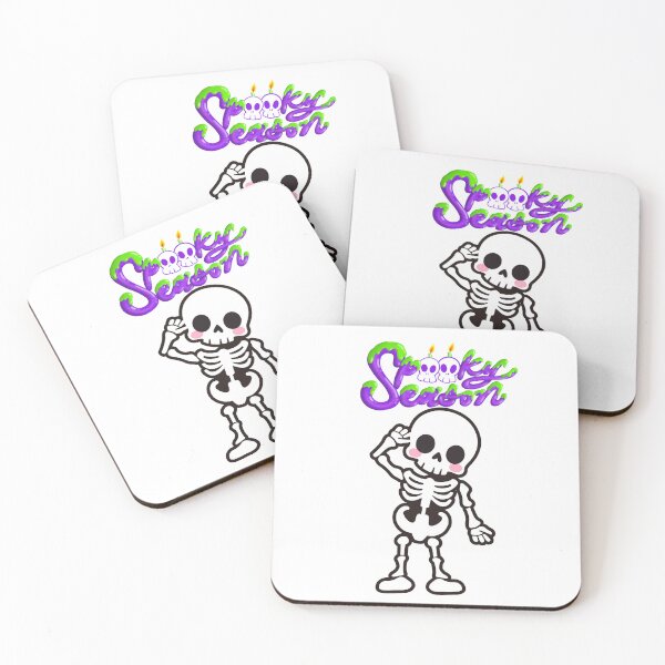 Item preview, Cute Spooky Season Skeleton designed and sold by     Sela Art .