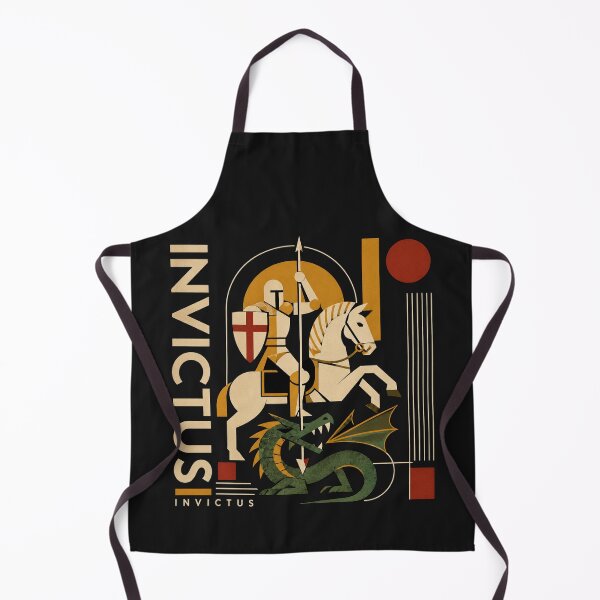 Item preview, Invictus: The Golden Dragon Line | Art Deco & Bauhaus Knight vs Dragon Premium T-Shirt designed and sold by Sanctum Icons.