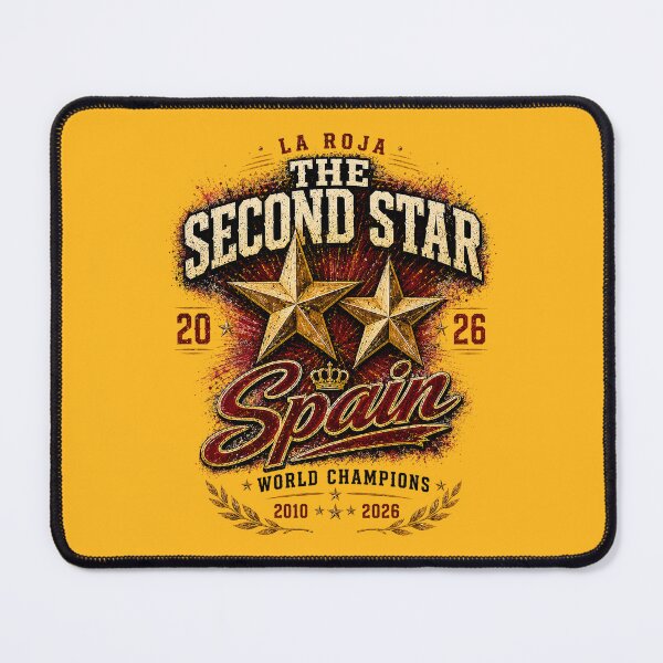 Item preview, The Second Star Spain Champions designed and sold by rygenr8.