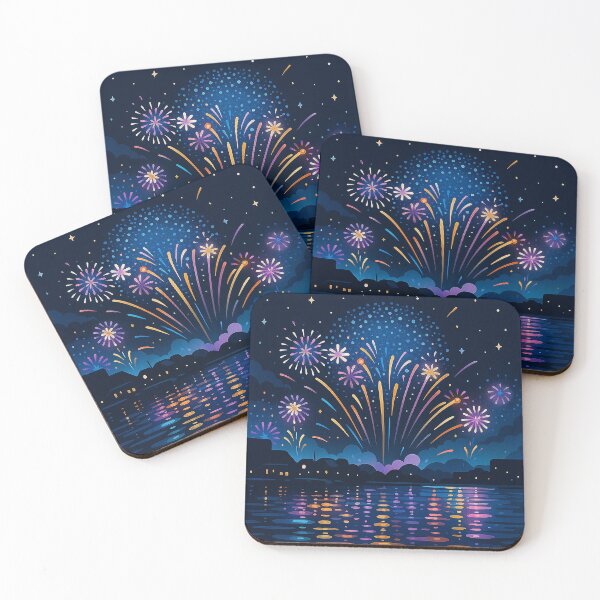 Item preview, a fantastic evening river designed and sold by Dokkaebi Sanghoe.