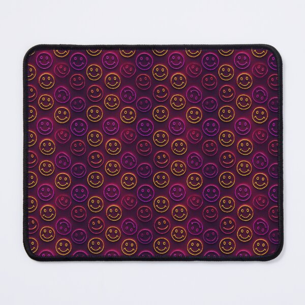 Item preview, Neon Happy Face Patterns designed and sold by calypso-designs.