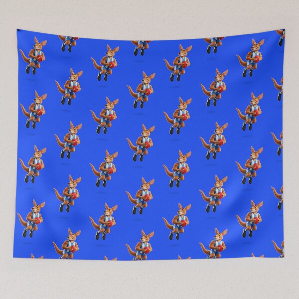 Item preview, North Melbourne Kangaroos AFL Mascot Logo Vintage Classic Design designed and sold by Graphix Nation.
