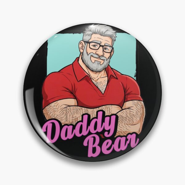 Item preview, Gay Daddy Bear | Gay Daddy Bear Portrait Illustration designed and sold by BrokenLabel.