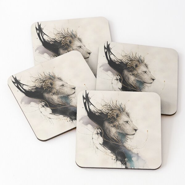 Item preview, Where Wild Strength Meets Artistic Elegance designed and sold by Marcu Ioachim.