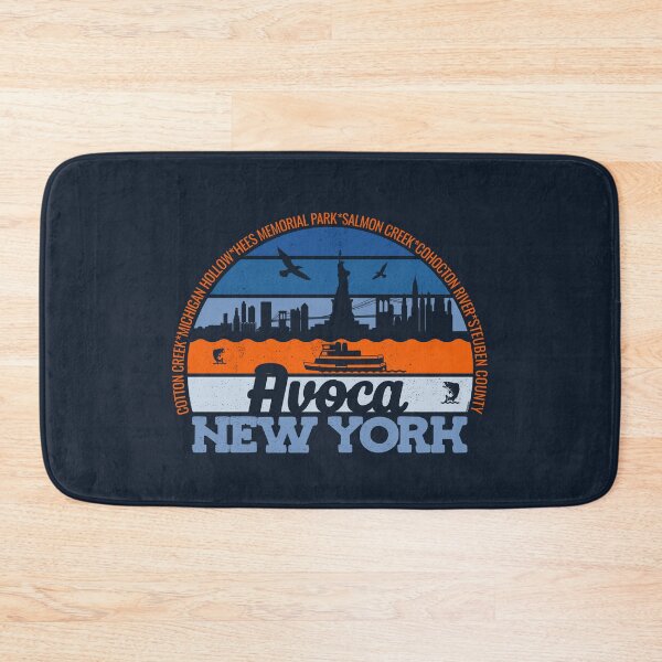 Item preview, Avoca New York Sunset Retro Vintage Local Pride Logo designed and sold by CRHPOD20.