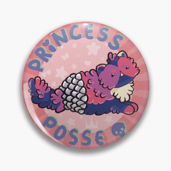 Item preview, Princess Posse Pink and Purple Circular Design  designed and sold by FrenchieBoops.