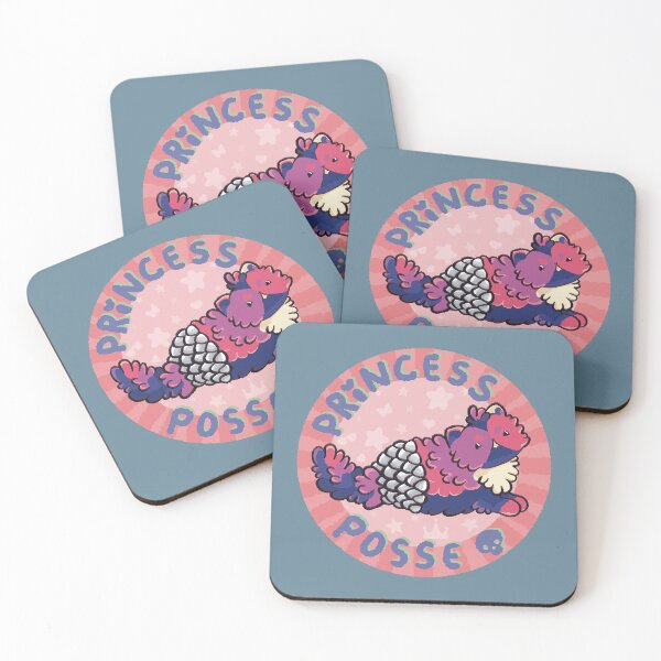 Item preview, Princess Posse Pink and Purple Circular Design  designed and sold by FrenchieBoops.