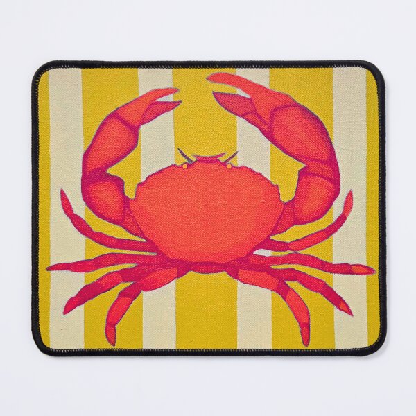 Item preview, "Yellow Crab" by Jenette Hewitt Art JKH63 designed and sold by Jenette Hewitt Art.