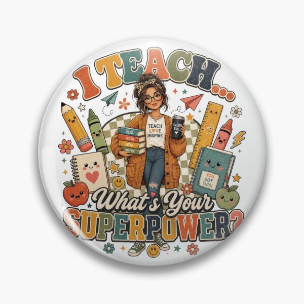 Item preview, Teacher Superpower Classroom designed and sold by Mindful56.