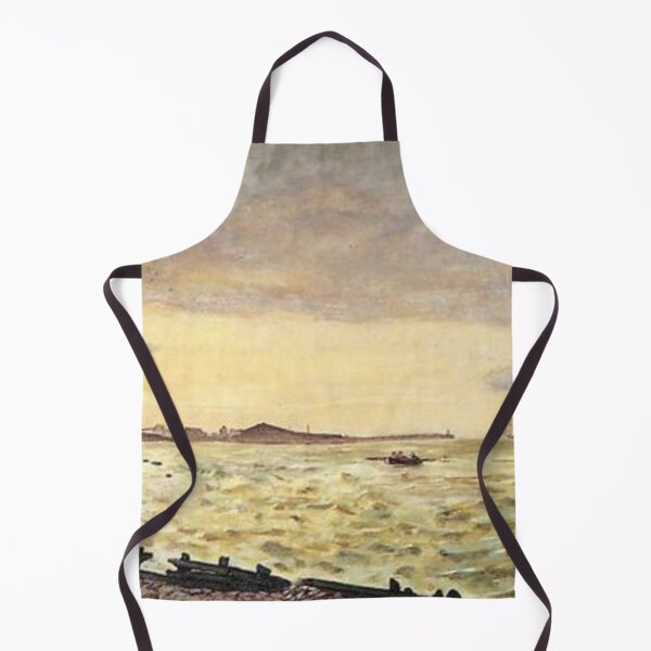 Item preview, Beach at Sainte-Adresse designed and sold by SharonTheFirst.