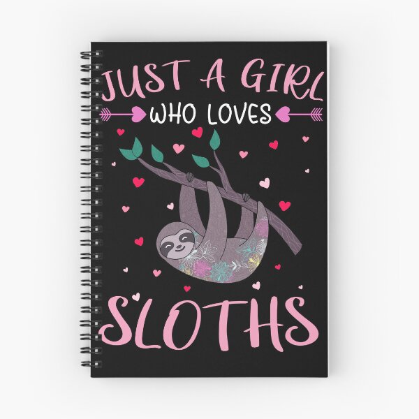 Item preview, Just A Girl Who Loves Sloths Cute Aesthetic designed and sold by spellmadebylee.