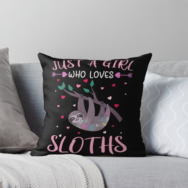 Item preview, Just A Girl Who Loves Sloths Cute Aesthetic designed and sold by spellmadebylee.
