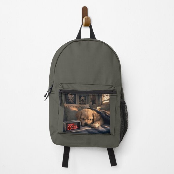 Item preview, Mondays? No Thanks! | Funny Dog Monday Meme designed and sold by ManggaeJM.