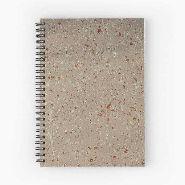 Item preview, Abstract Terracotta Paint Splatter Texture on Warm Beige Background designed and sold by NorthWild.
