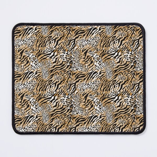 Item preview, Wild Safari Animal Print Pattern | Zebra & Leopard Spots | Neutral Tan Black Wildlife Design | Jungle Fabric & Home Decor designed and sold by Stylistix Creations.