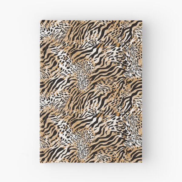 Item preview, Wild Safari Animal Print Pattern | Zebra & Leopard Spots | Neutral Tan Black Wildlife Design | Jungle Fabric & Home Decor designed and sold by Stylistix Creations.