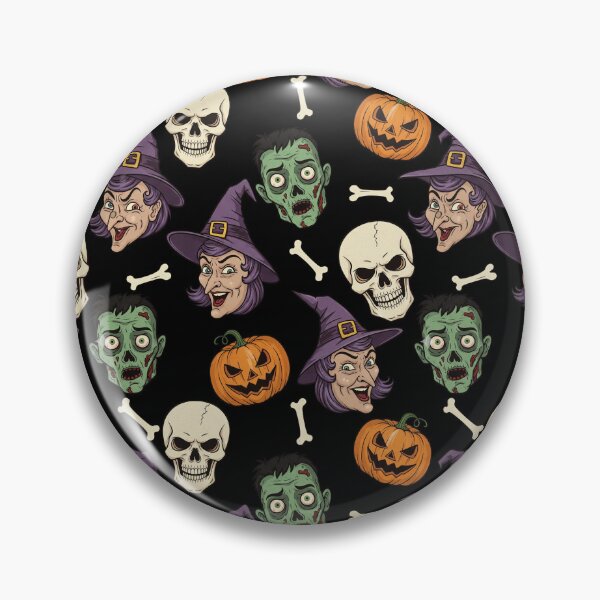 Item preview, Mid-Century Modern Classic Halloween Masks Pattern designed and sold by calypso-designs.